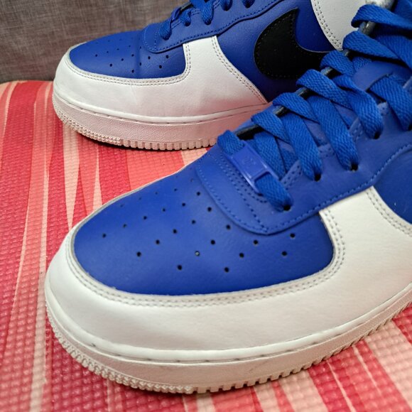 %Nike By You ID Air Force 1 One CT7875-994 Men\'s Size 11.5 Blue White - A2 main image 7